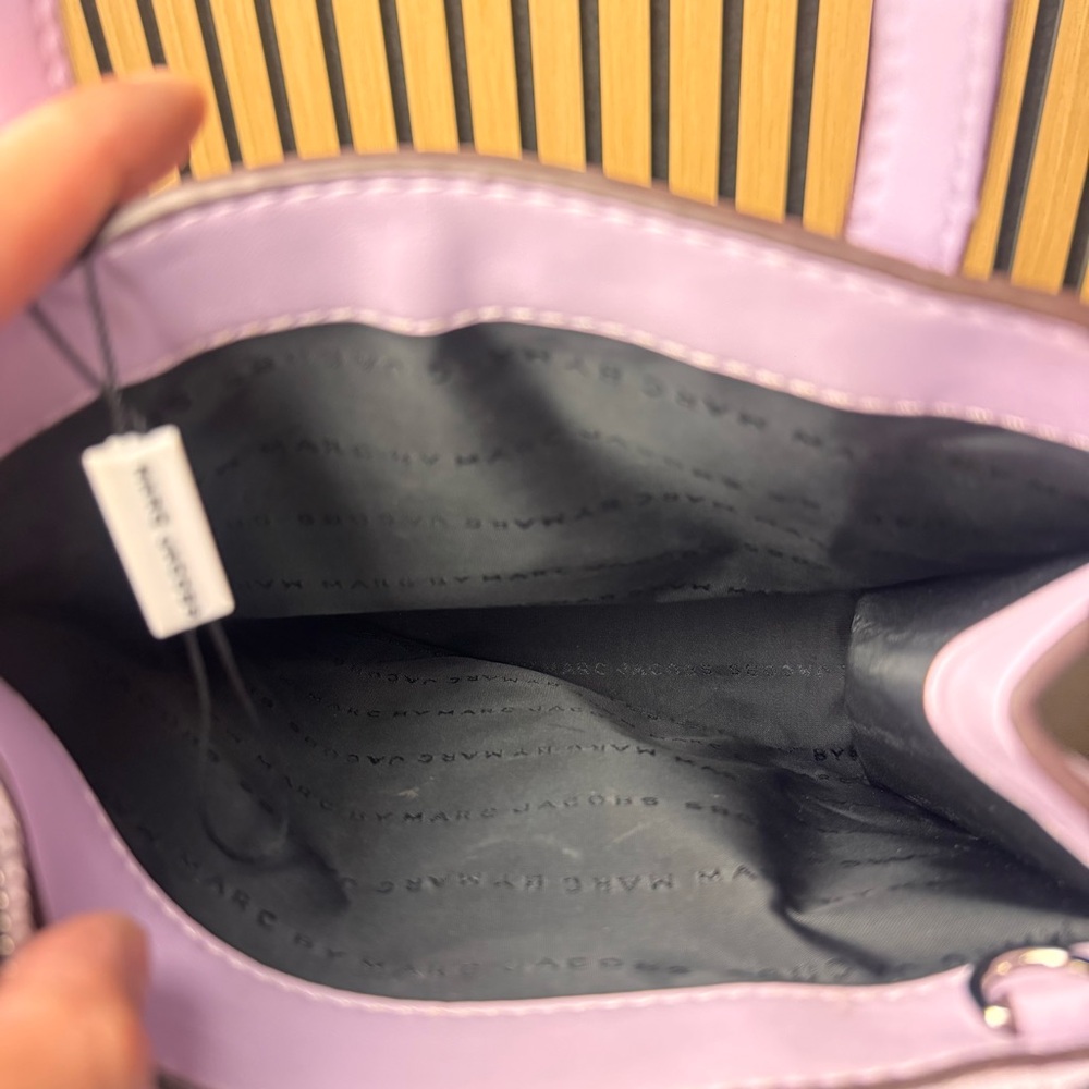 Marc Jacobs Lavender Perforated Satchel - Picture 4 of 11